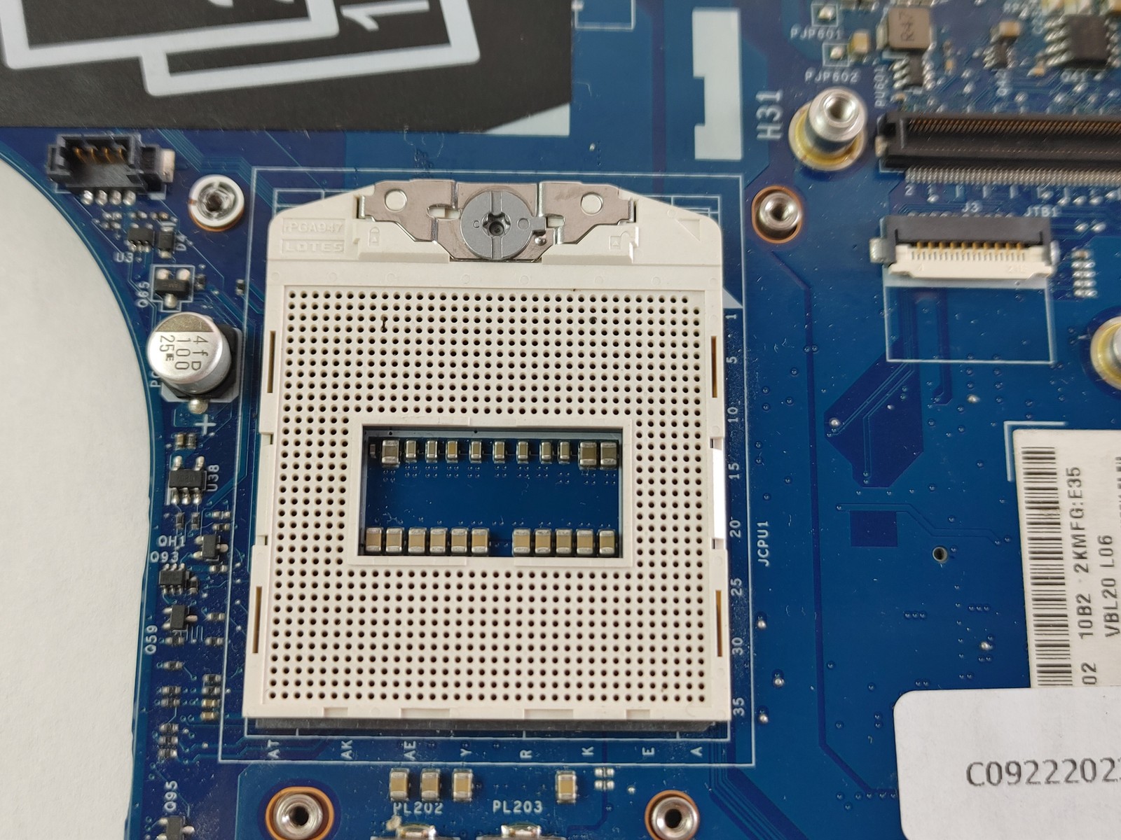 HP ZBook 15 G1 Intel Socket G3 DDR3L Laptop Motherboard 734303-601
