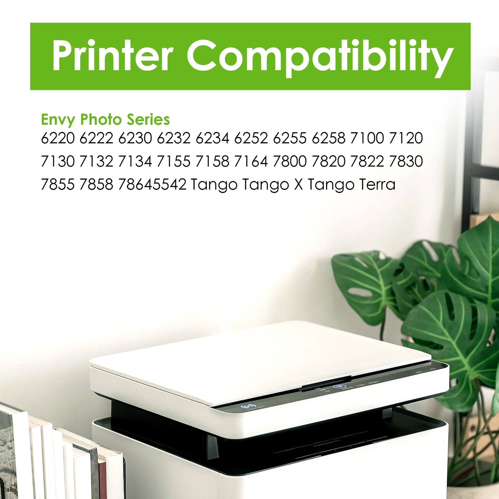 64 XL Black Color Ink Cartridge for HP 64XL Envy Photo 6220 7800 7858 Printers