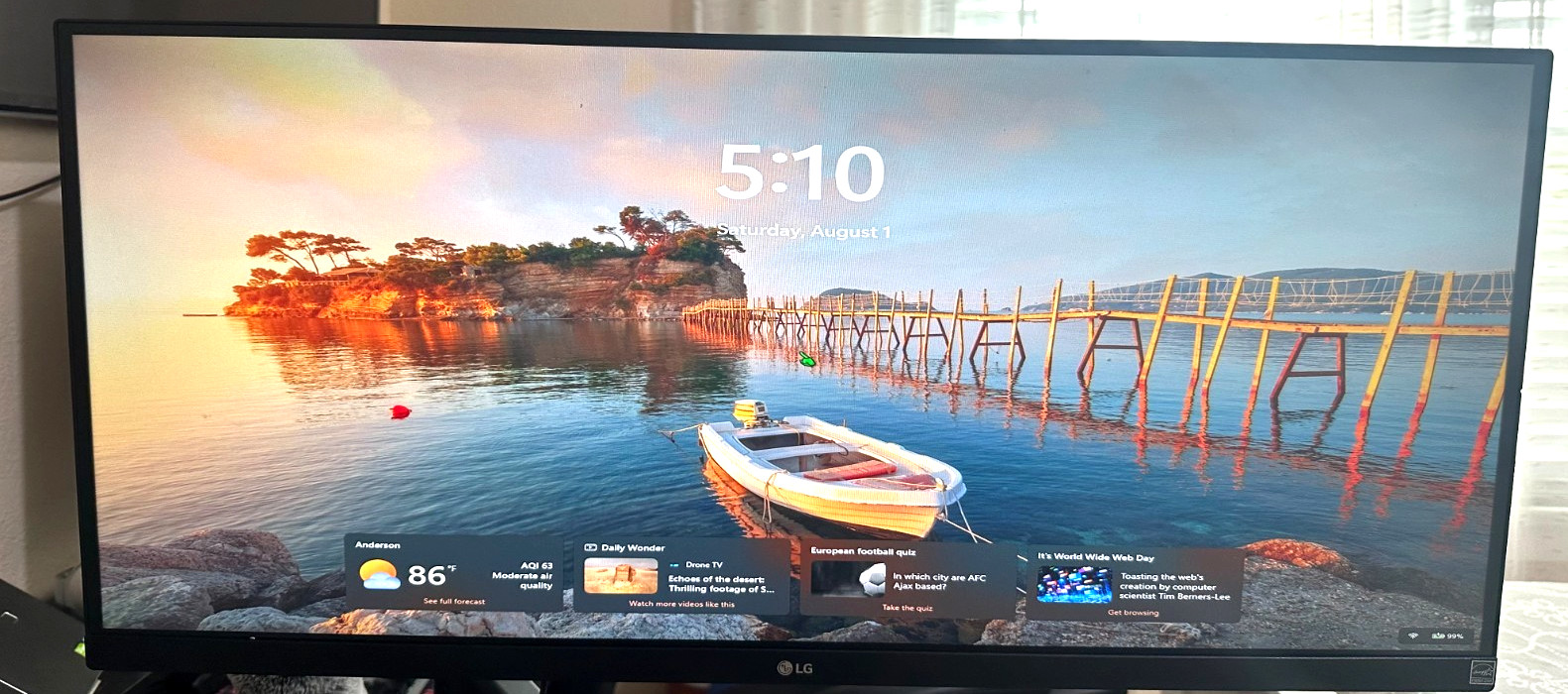 LG 29WQ500-W 29in UltraWide 21:9 LCD 2560×1080 75Hz HDMI DP USB-C please see pic