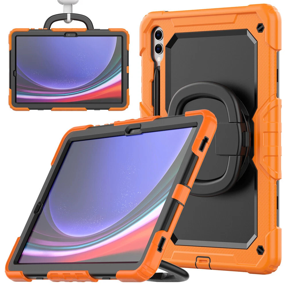 For Samsung Galaxy Tab S10 Ultra S9 Plus Tablet Shockproof Rugged Case Cover