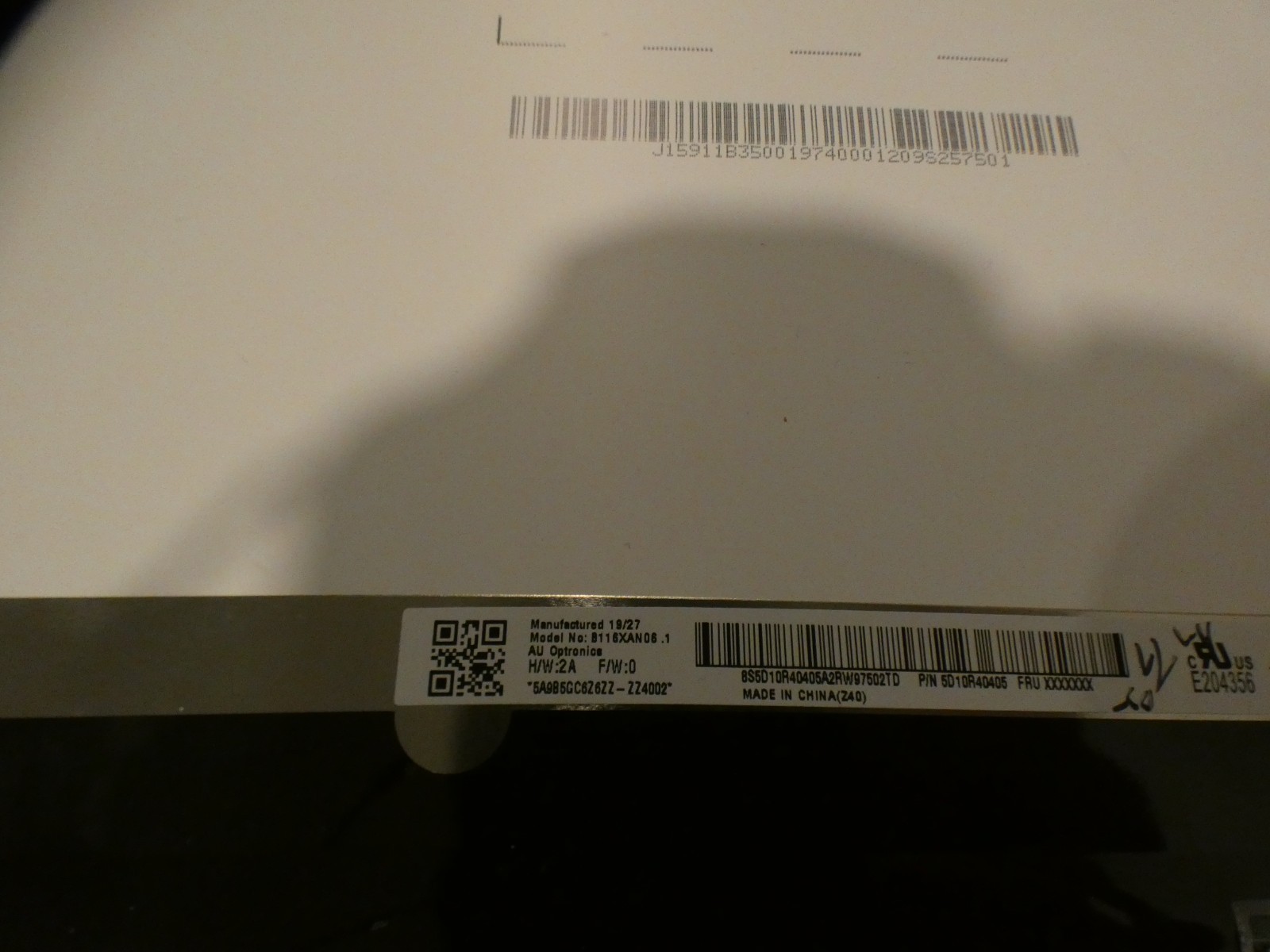 Lenovo 300e Chromebook 2nd Gen MTK 11.6″ Touchscreen LCD Screen Part TOUCH