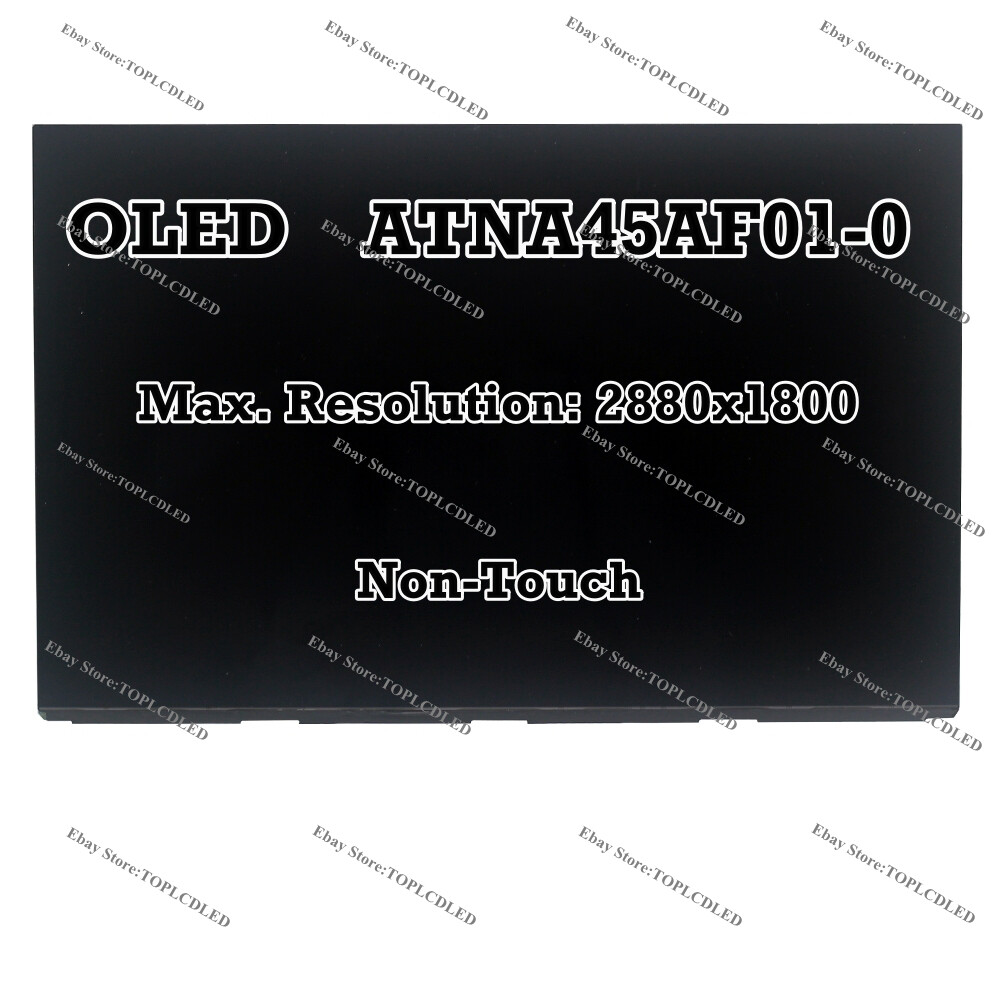 14.5″ OLED ATNA45AF01-0 2880X1800 2.8K 120Hz LCD Screen Display Non-Touch Panel