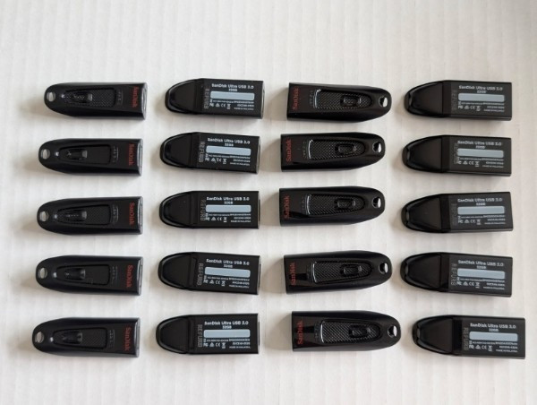 Lot of 20 SanDisk 32GB Ultra USB Flash Drive 3.0 SDCZ48-032G