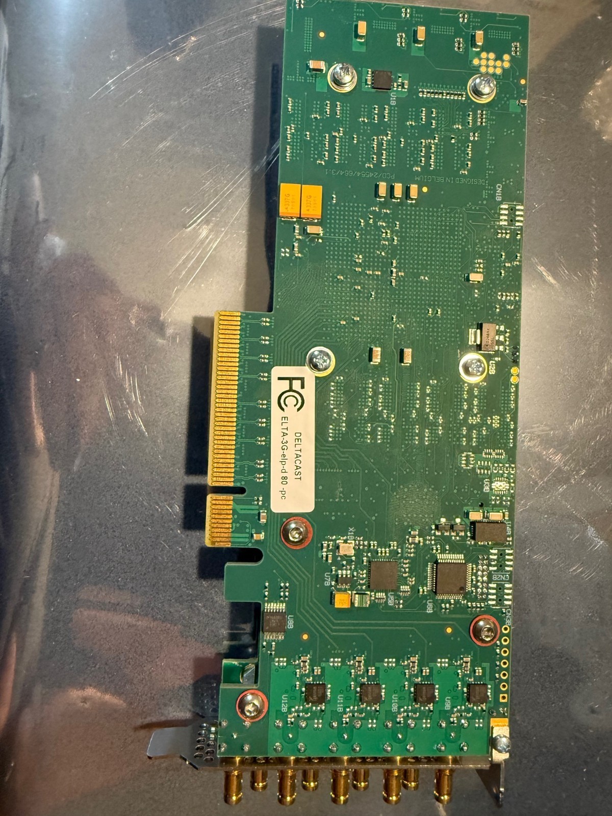 Deltacast DELTA-3G-elp-d 80 -pc Compact 3G-SDI UHD Video Playout card