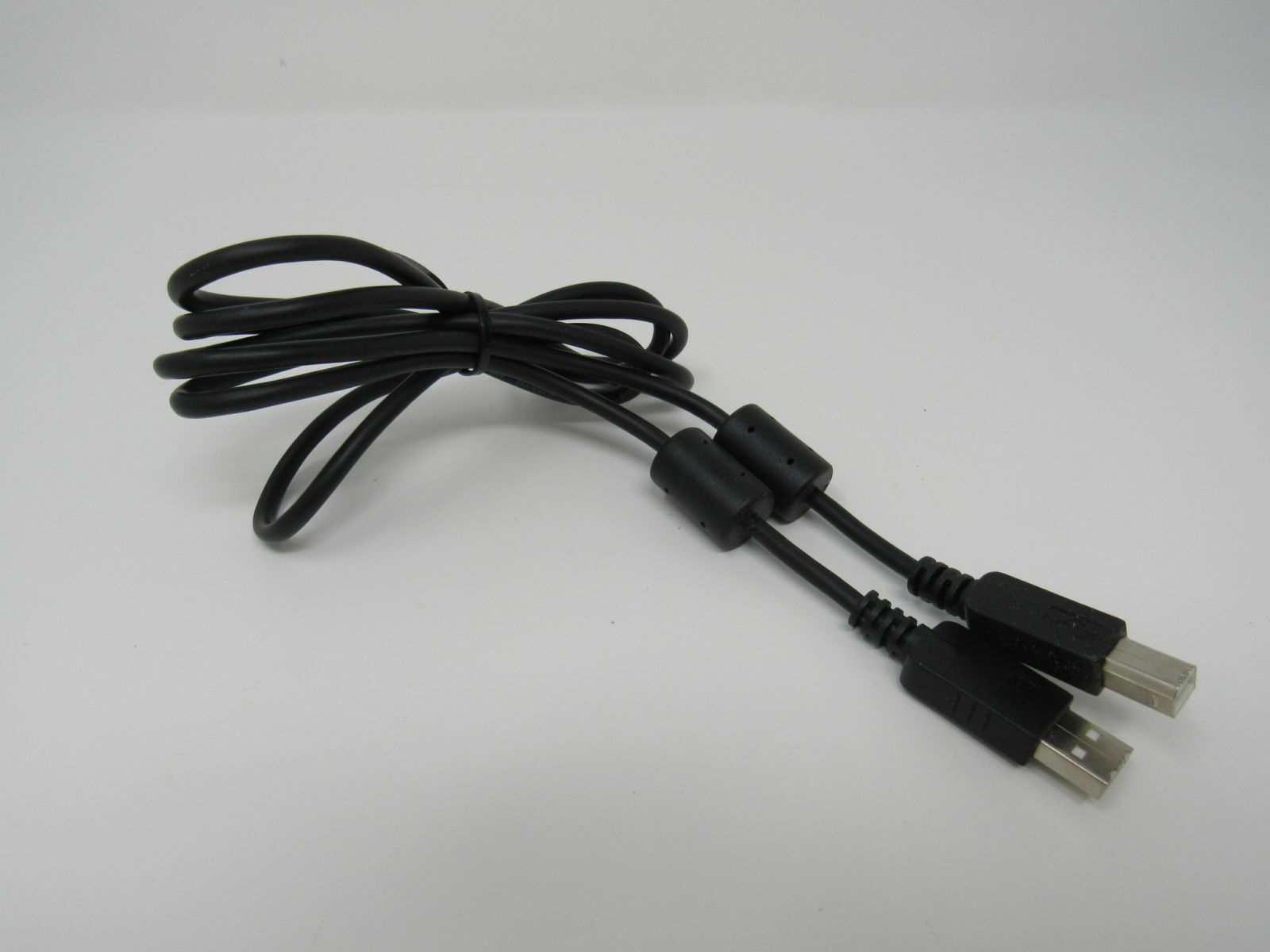 Standard USB A Plug to USB B Plug Cable 5.5 ft Male