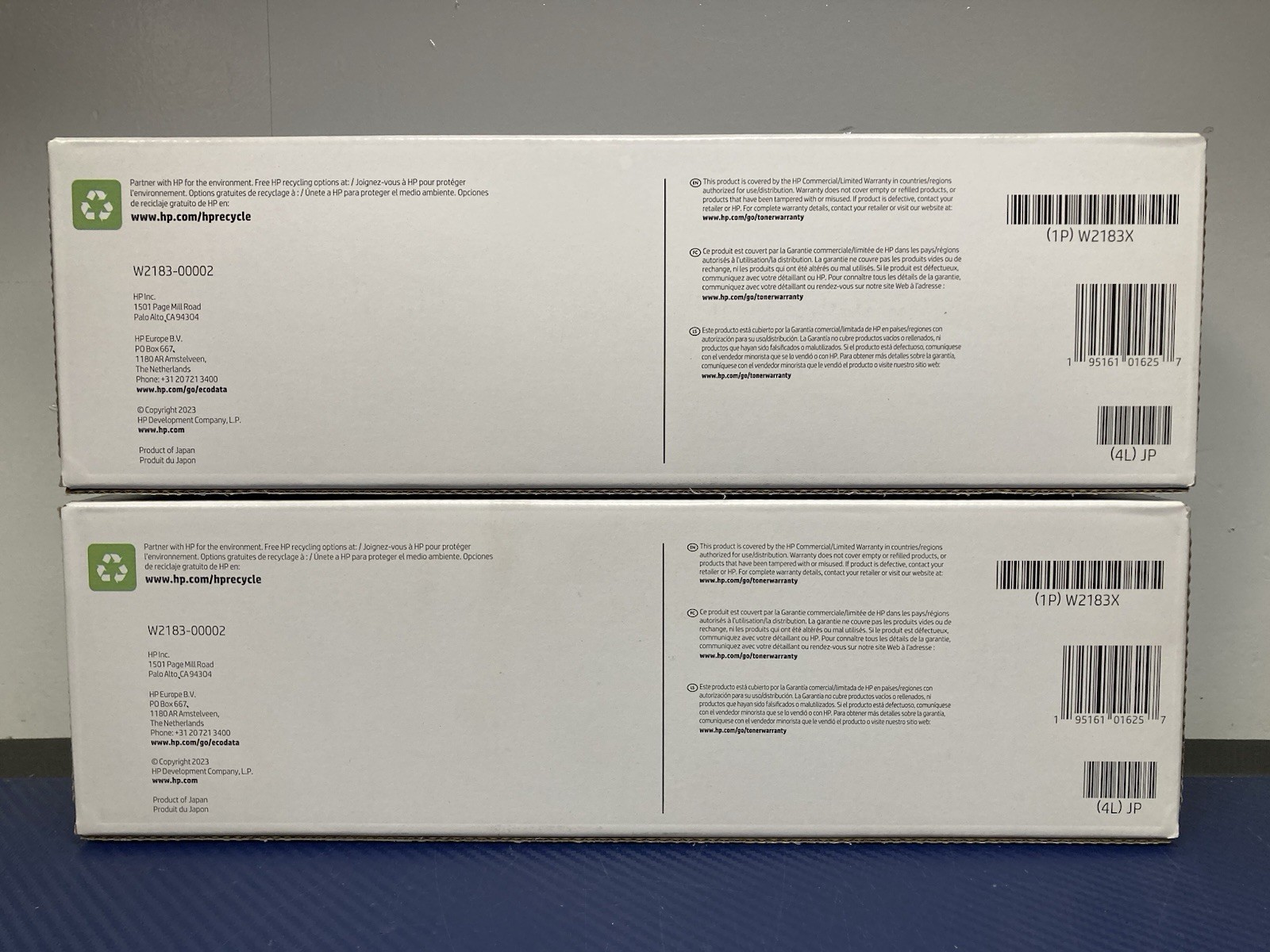 LOT OF 2 New HP 218X High Yield Magenta Original LaserJet Toner Cartridge W2183X