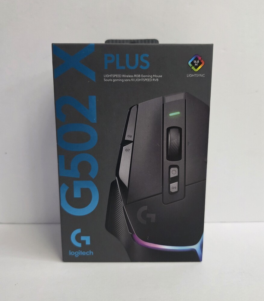 Logitech G502 X PLUS Wireless Gaming Mouse – Black 910-006160