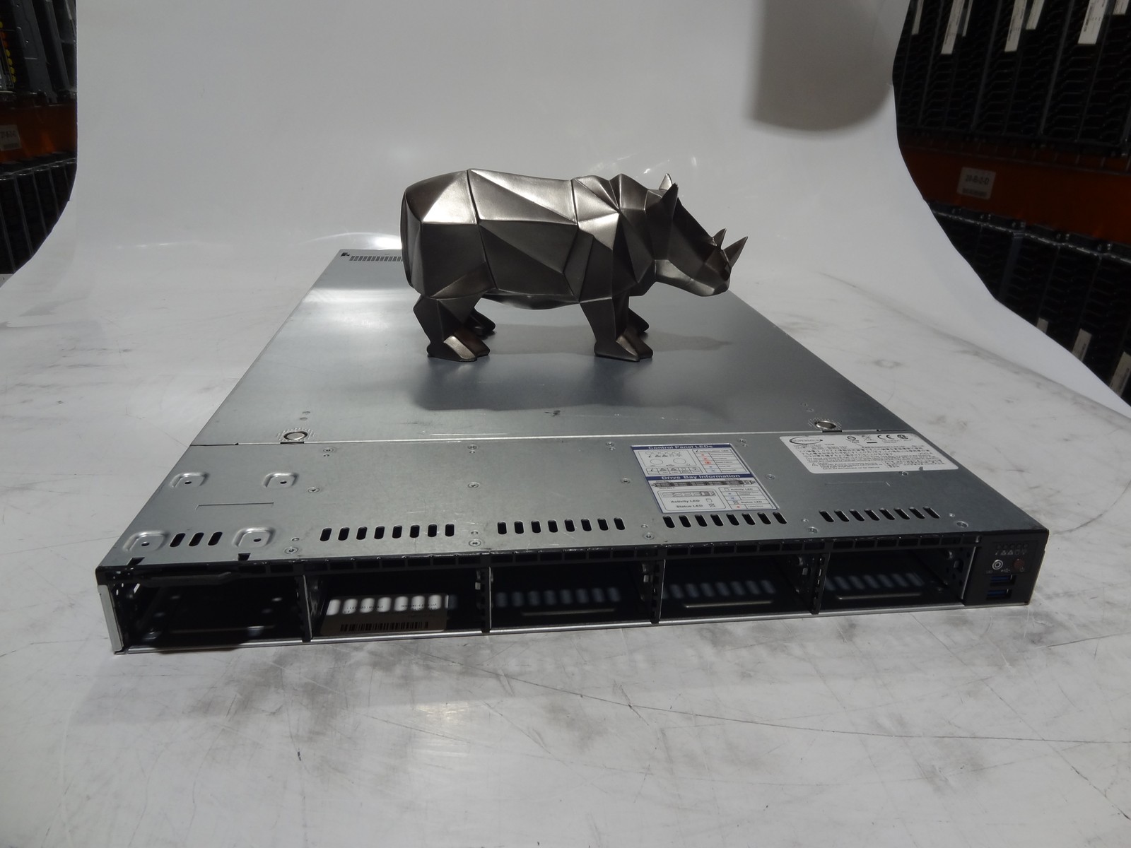SuperMicro 1029U-TN10RT 1U SFF NVME Server w/ Heatsinks, X11DPU, Dual PSU, Trays