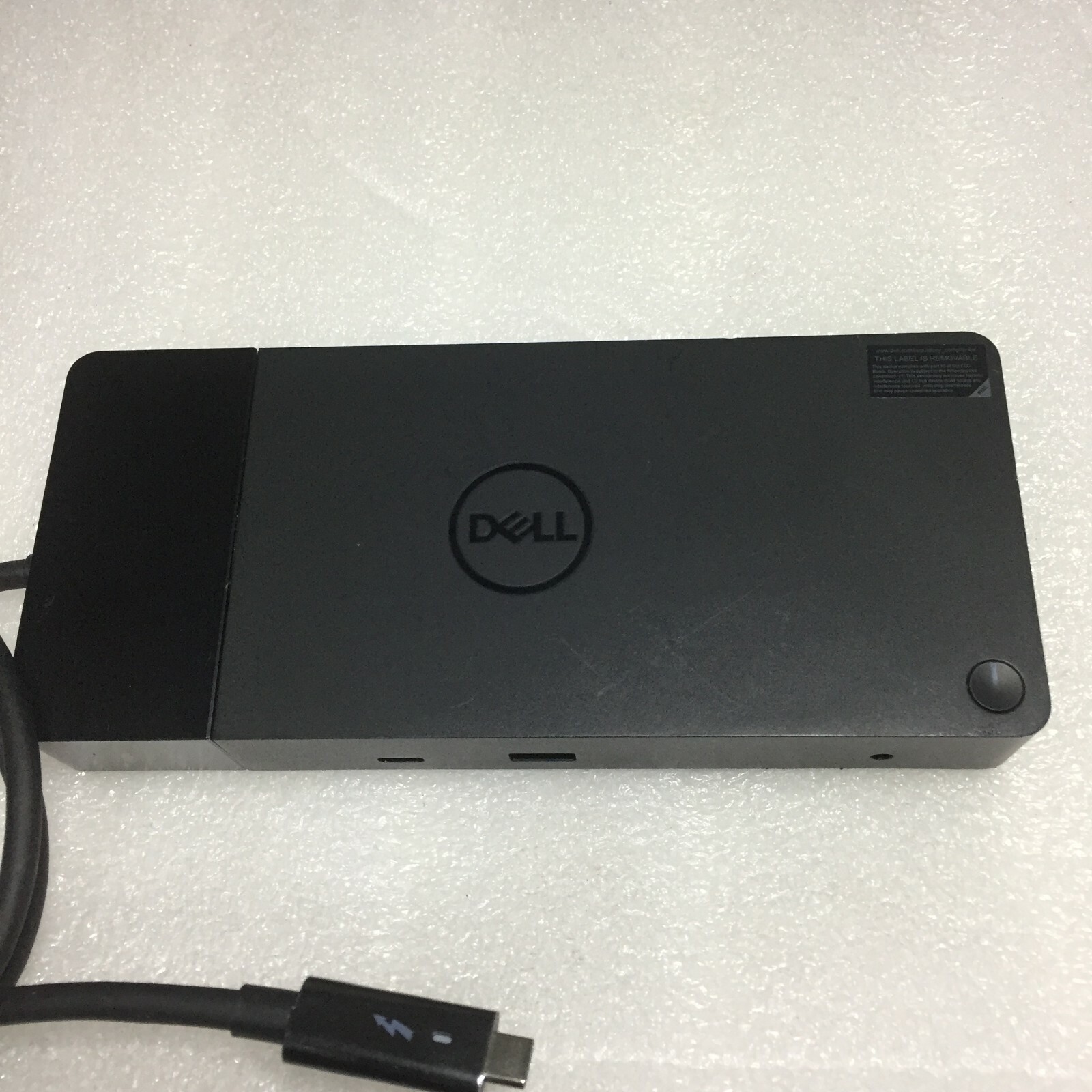 Dell WD19TB Thunderbolt 3 USB-C DisplayPort Docking Station w 180w Power Adapter