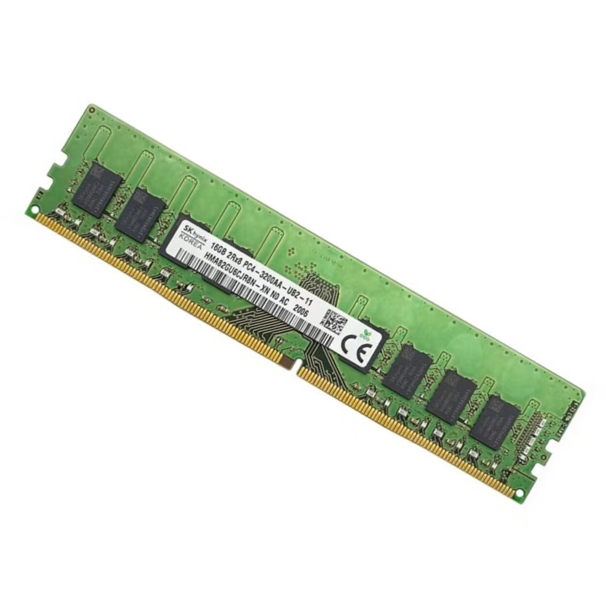 Hynix 32GB (2X16GB) DDR4 3200MHz PC4-25600 2RX8 UDIMM Memory Ram HMA82GU6CJR8N