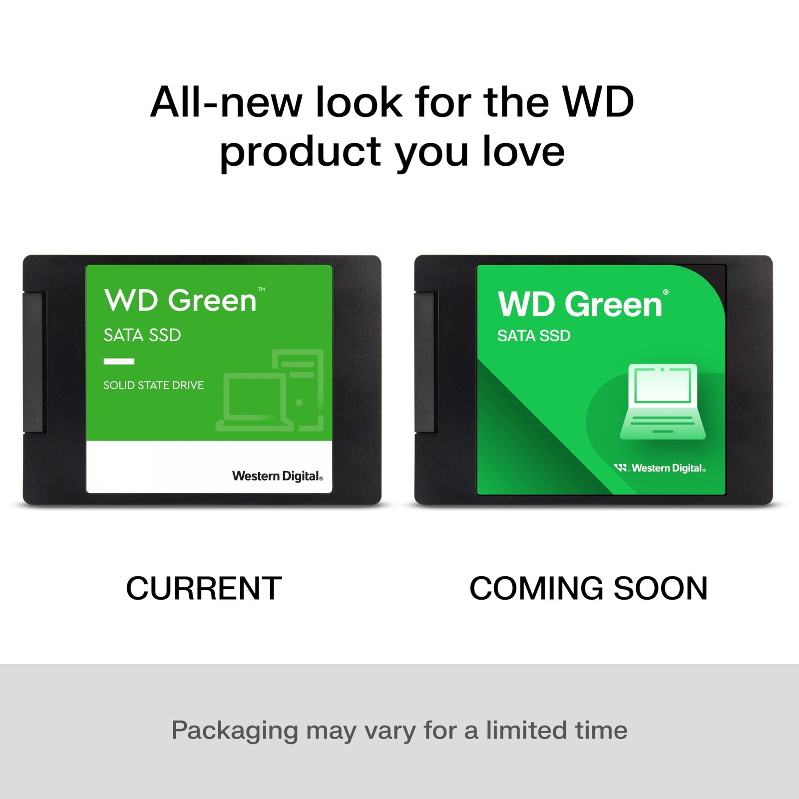 1TB WD Green Internal SSD Solid State Drive – SATA III 6 Gb/s, 2.5/7mm, Up to 54
