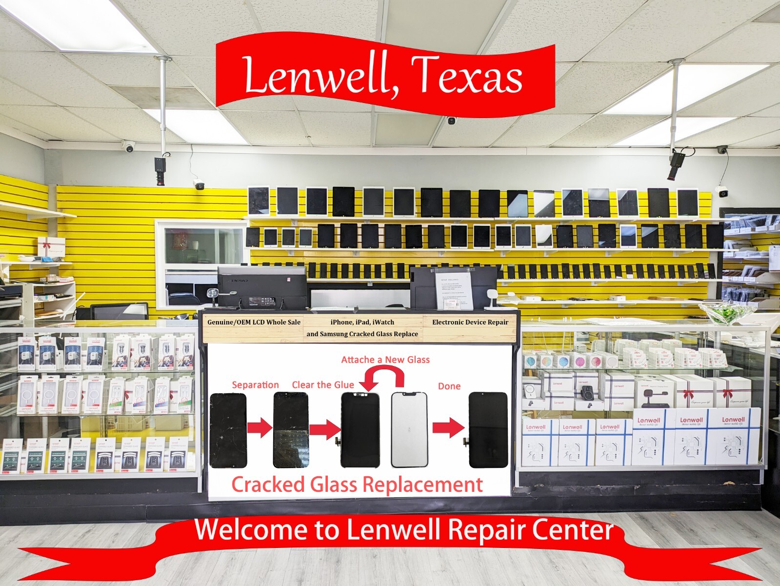 Glass Digitizer Screen Replacement Repair Service For Apple iPad Air/iPad Pro