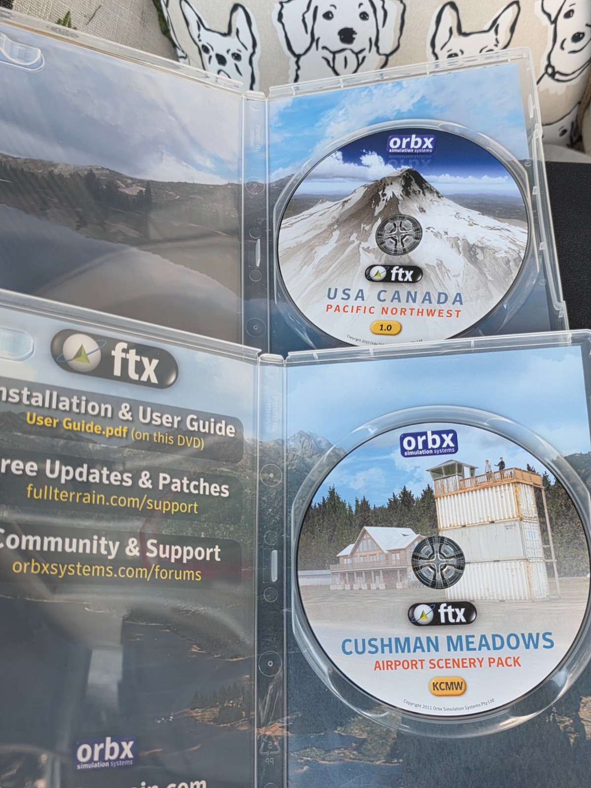 x2 Orbx FTX USA Canada Pacific Northwest PNW Cushman Meadows Flight Simulator