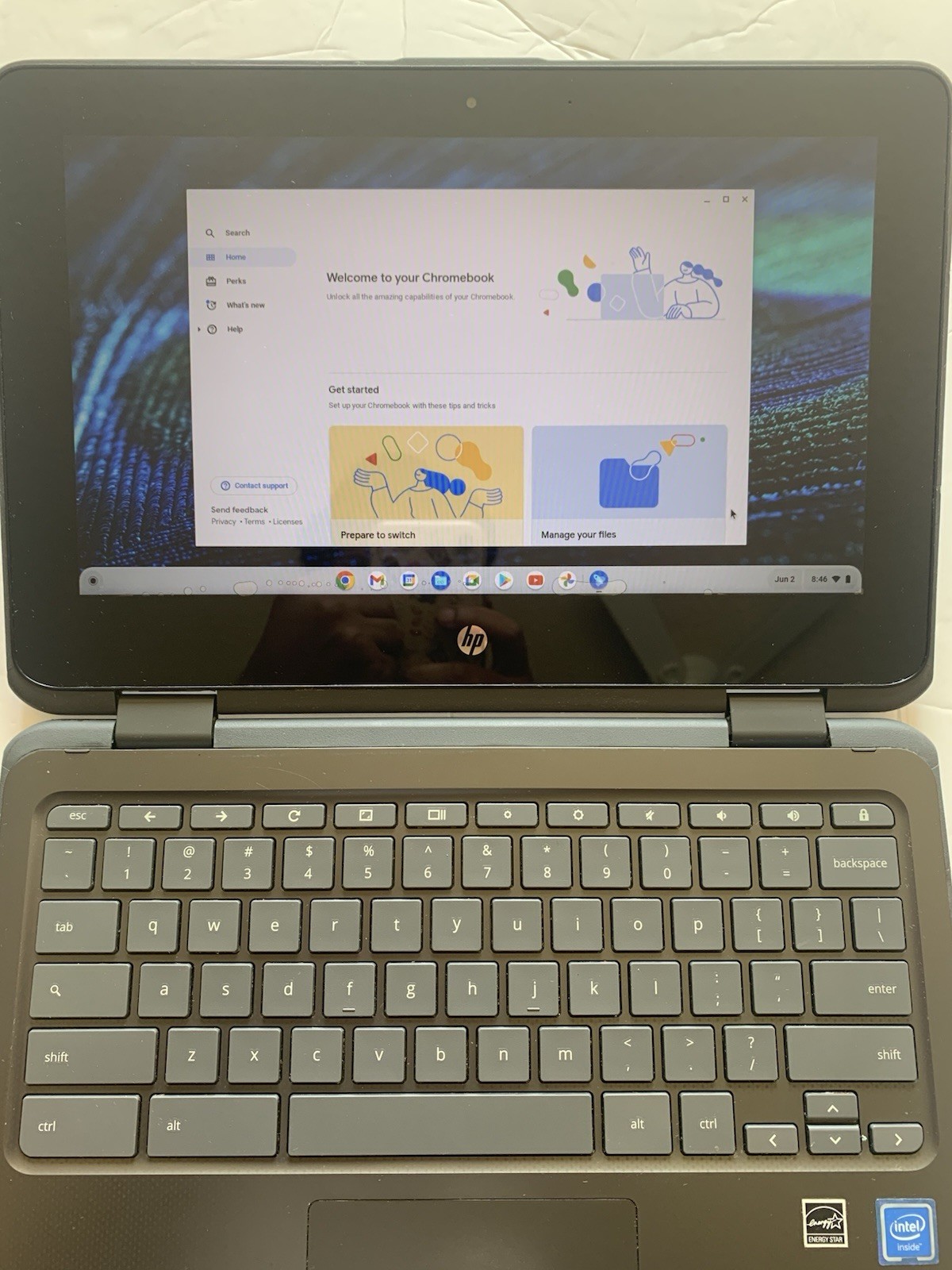 HP Chromebook x360 11 G2 EE 11.6″ 2-in-1 TOUCHSCREE N4000 4GB 32GB AC Adapter