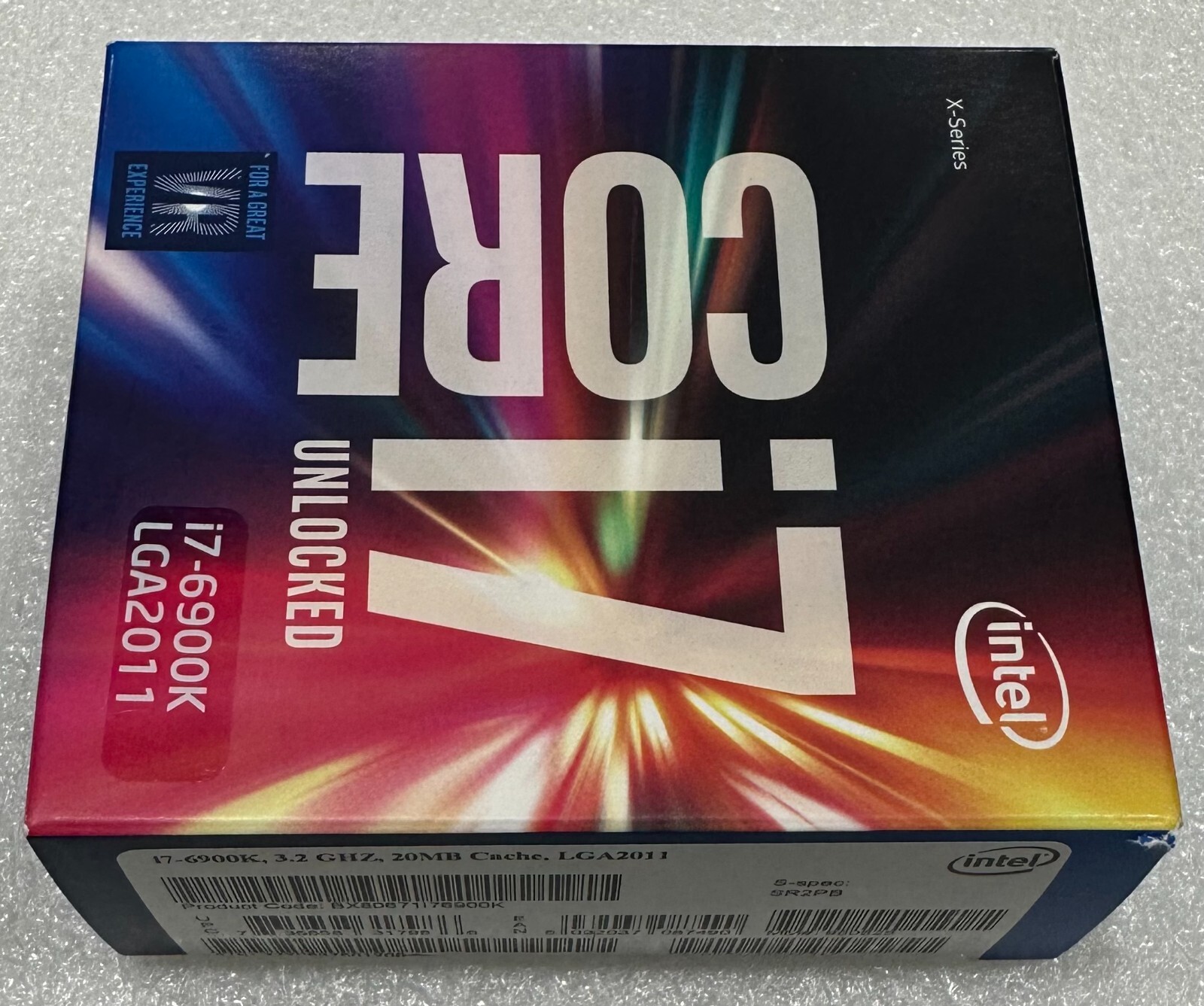 Intel BX80671I76900K SR2PB Core i7-6900K Processor 20M Cache,3.70 GHz NEW RETAIL