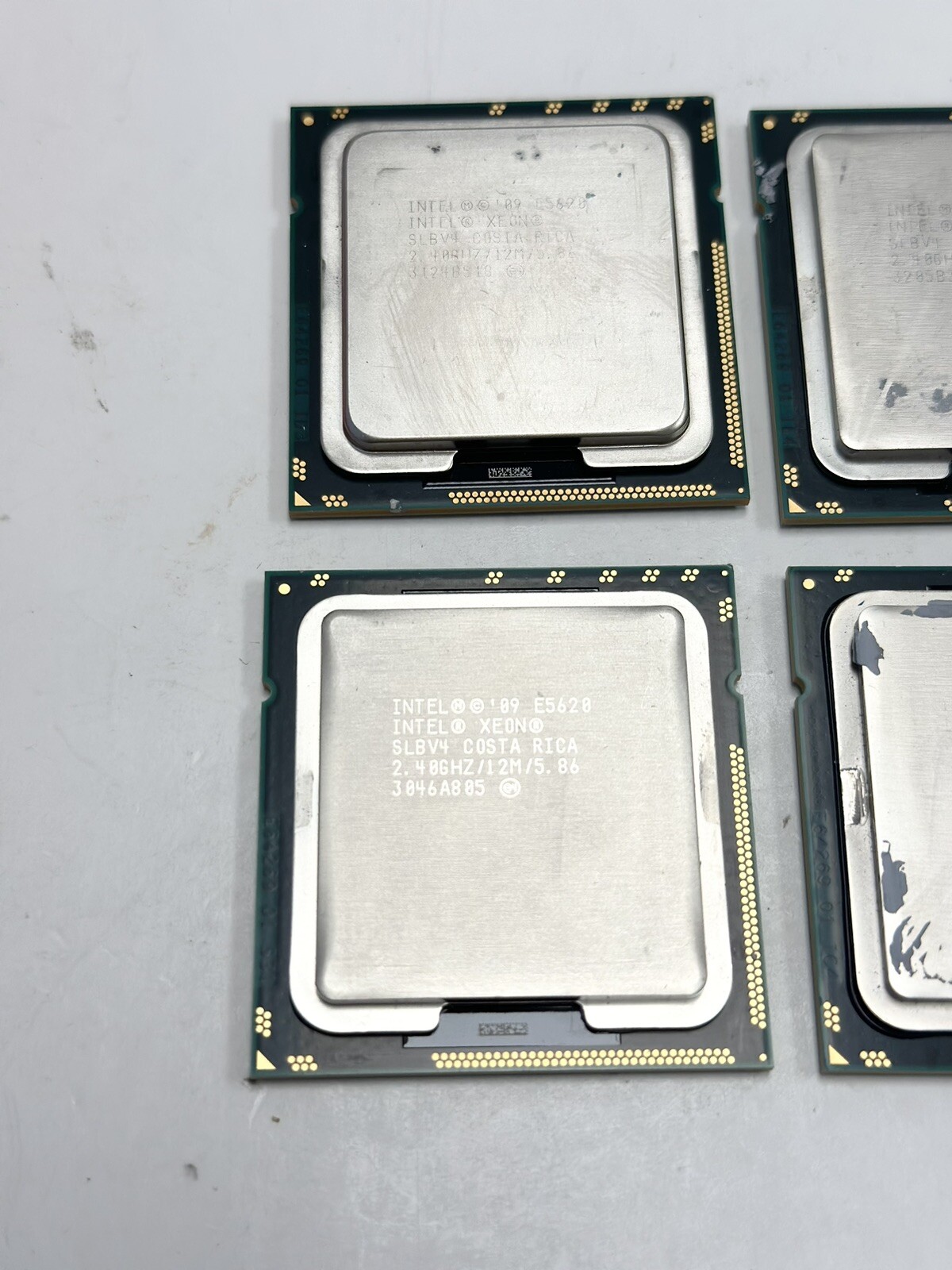 LOT OF 11x TESTED Intel Xeon E5620 2.40GHz CPU Processor SLBV4