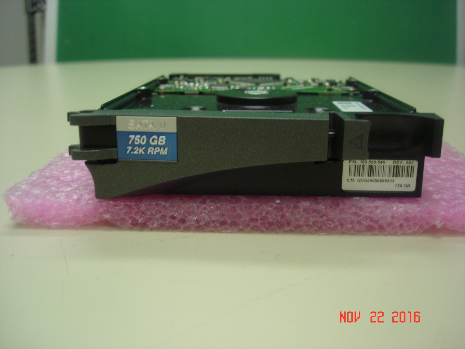 100-580-540 EMC 750GB 3.5″ SATA II HDD 7.2K IN CARRIER, ST3750640NS, 118032551