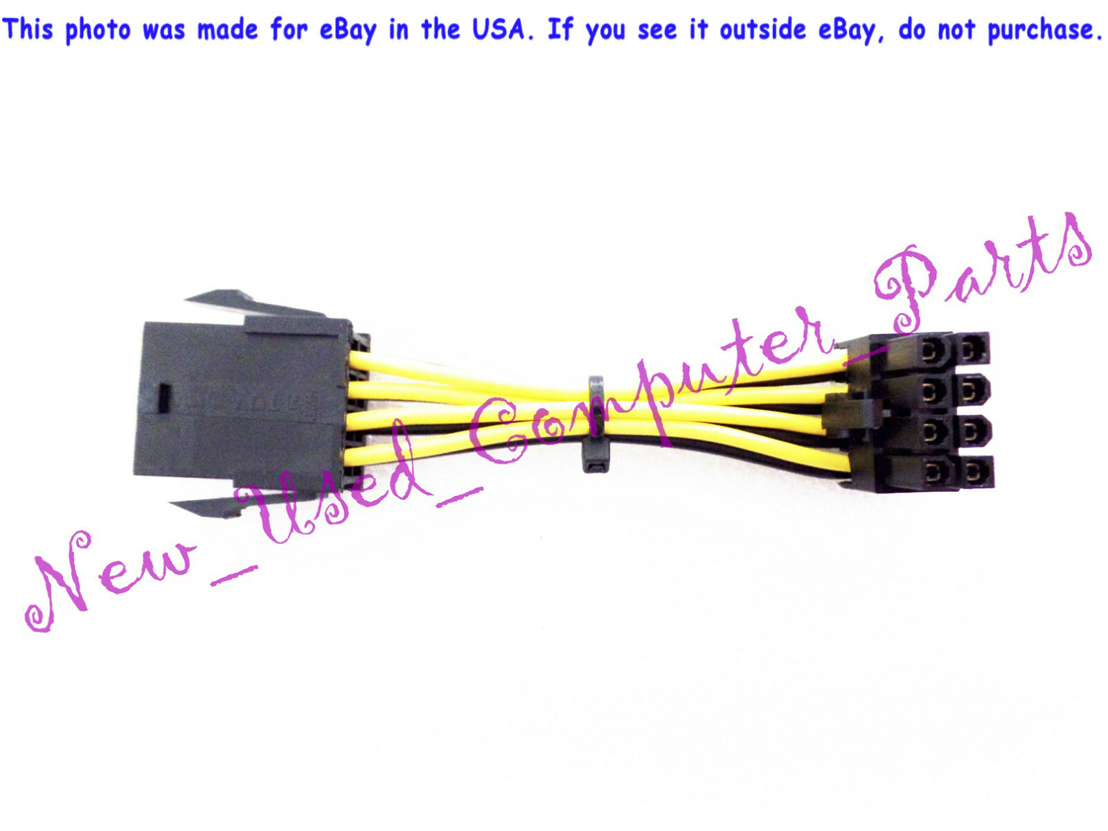 🔥 (11mm Tall) Low Profile 8-Pin (4+4) CPU to 8-Pin Inverted CPU Power Cable