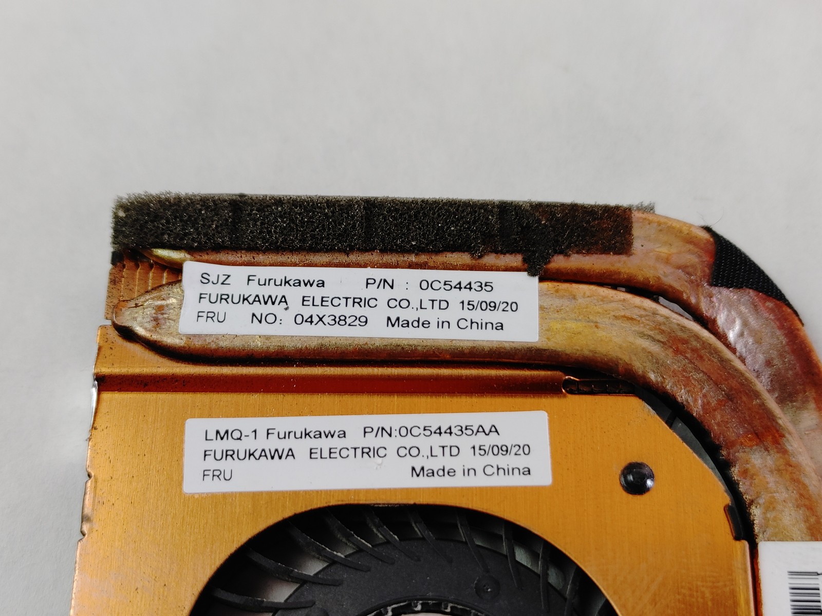 Lenovo 04X3829 None BGA 1168 Heatsink and Fan For ThinkPad X1 Carbon 2nd Gen.