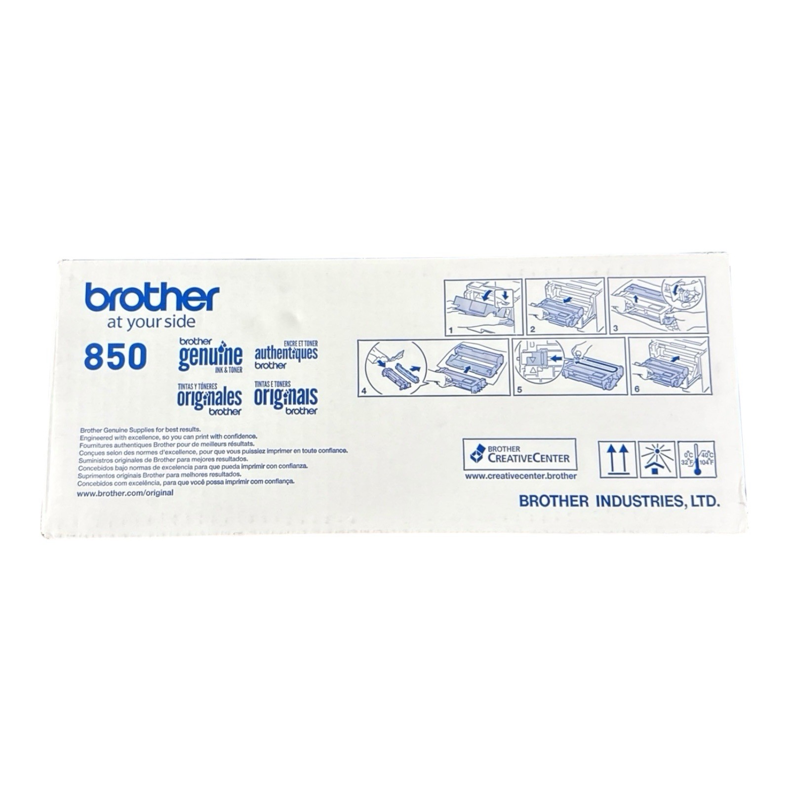 Brother Tn850 Black High-Yield Toner. 8000 Page Yeid