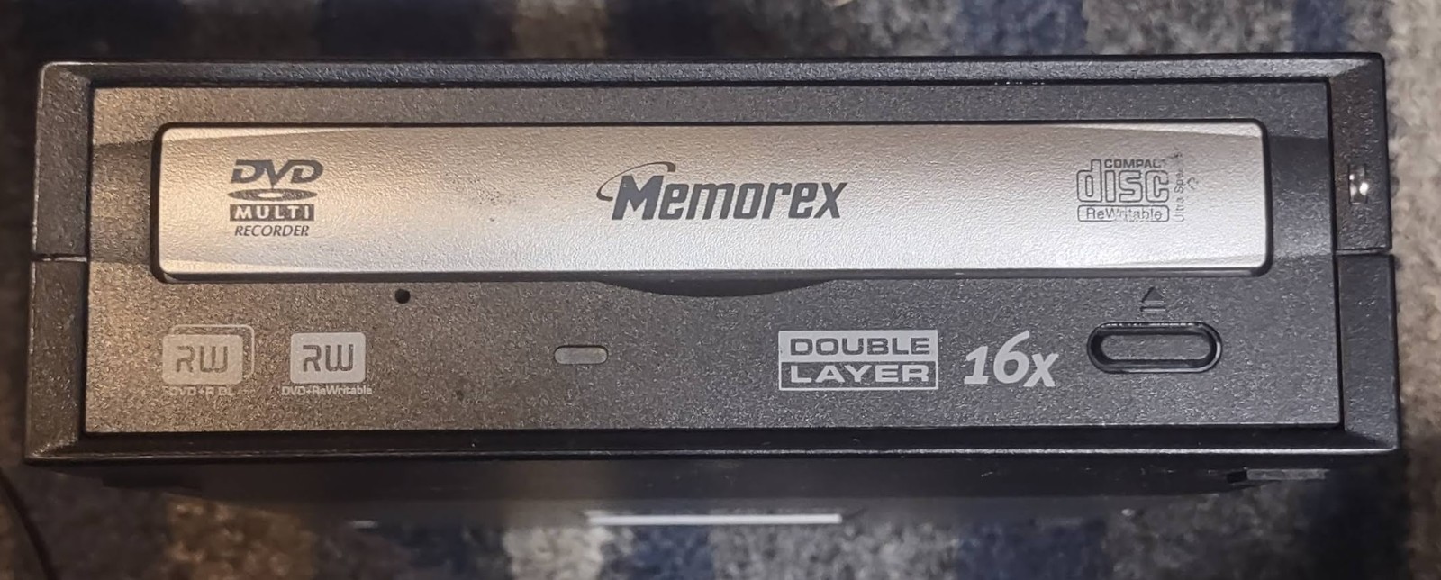 Memorex Dual Format DVD Recorder RW Drive Double Layer 16X