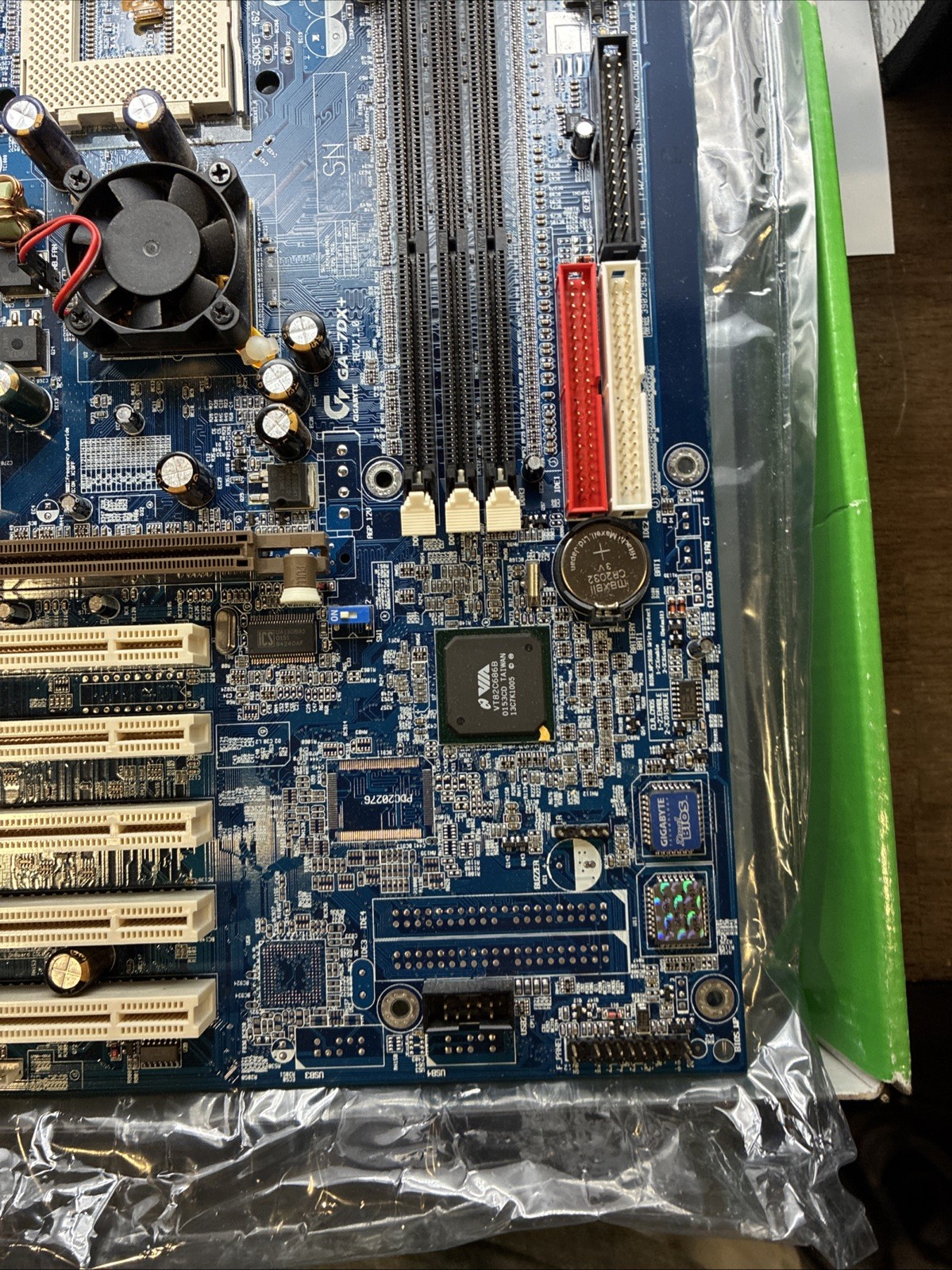 Gigabyte GA-7DX+ 462/A Socket AMD 761 AGP Motherboard With I/O Shield