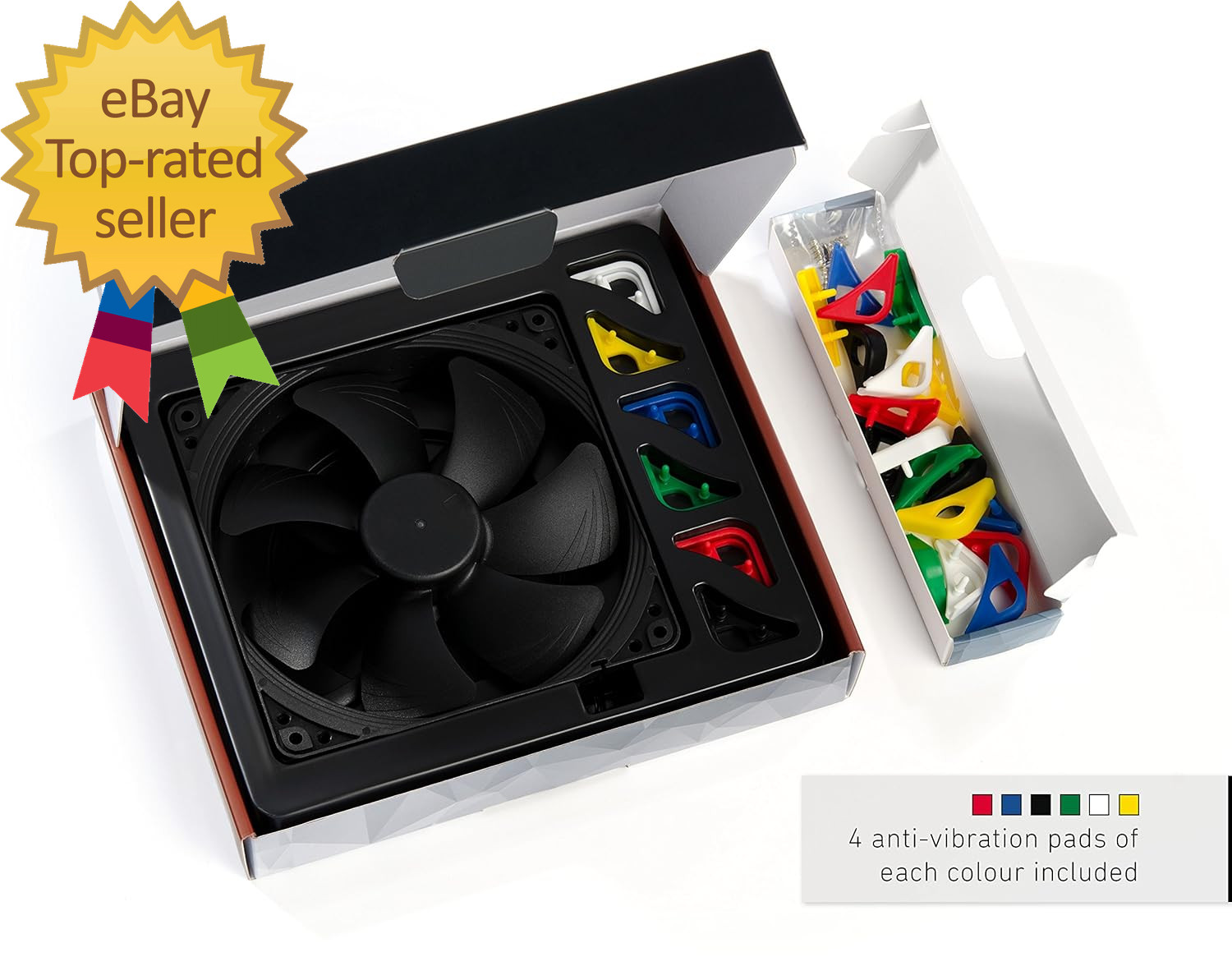 NF-A14 PWM Chromax.Black.Swap, Premium Quiet Fan 4-Pin (140Mm Black)