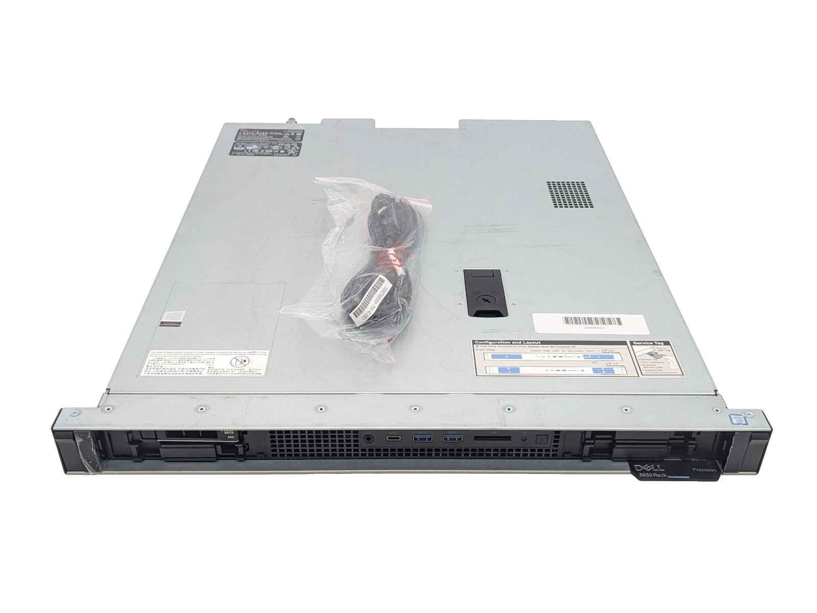 Dell Precision 3930 Rack – Xeon E-2124 8GB RAM NVIDIA Quadro P400 No OS/SSD