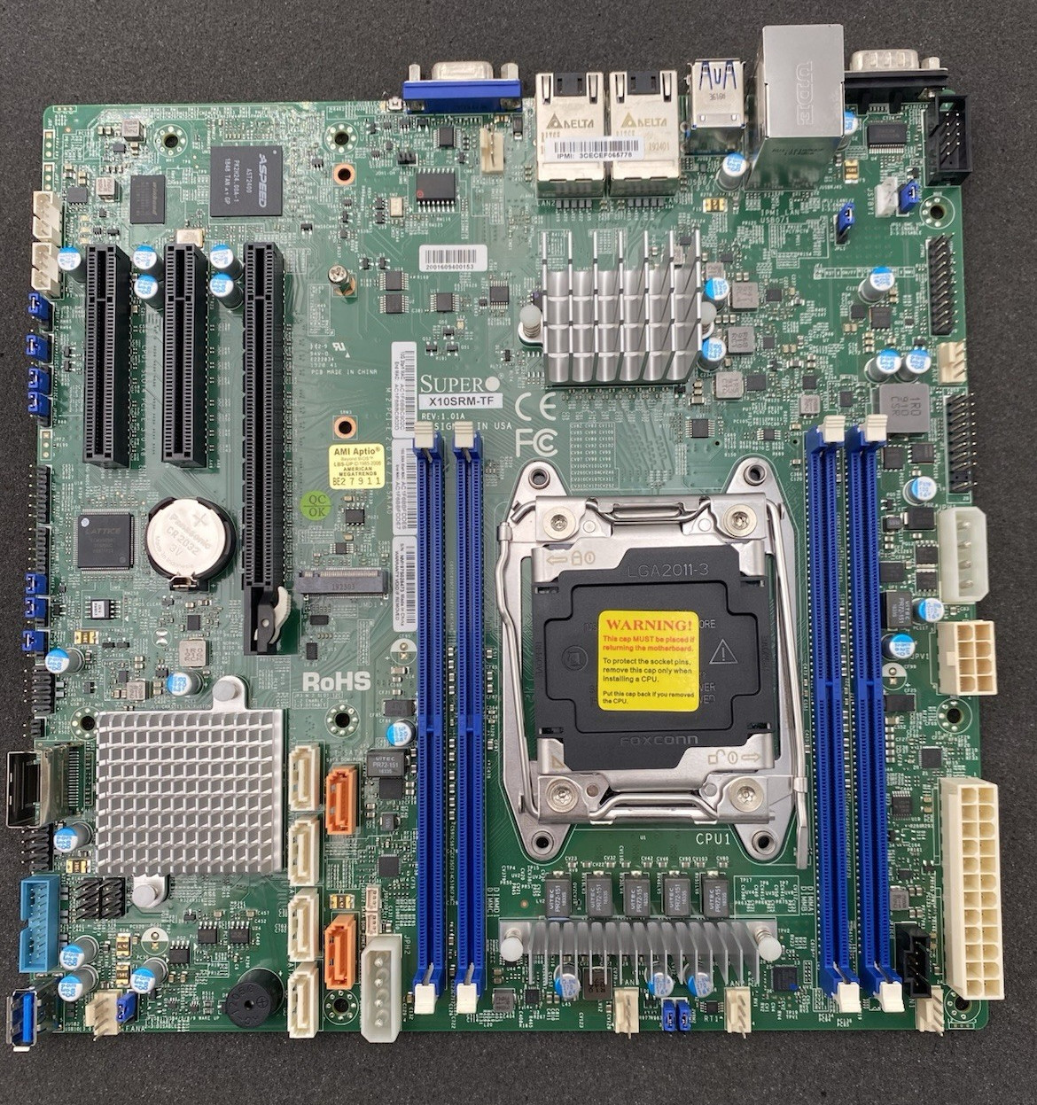 Supermicro X10SRM-TF mATX Socket LGA2011-3 mATX Motherboard
