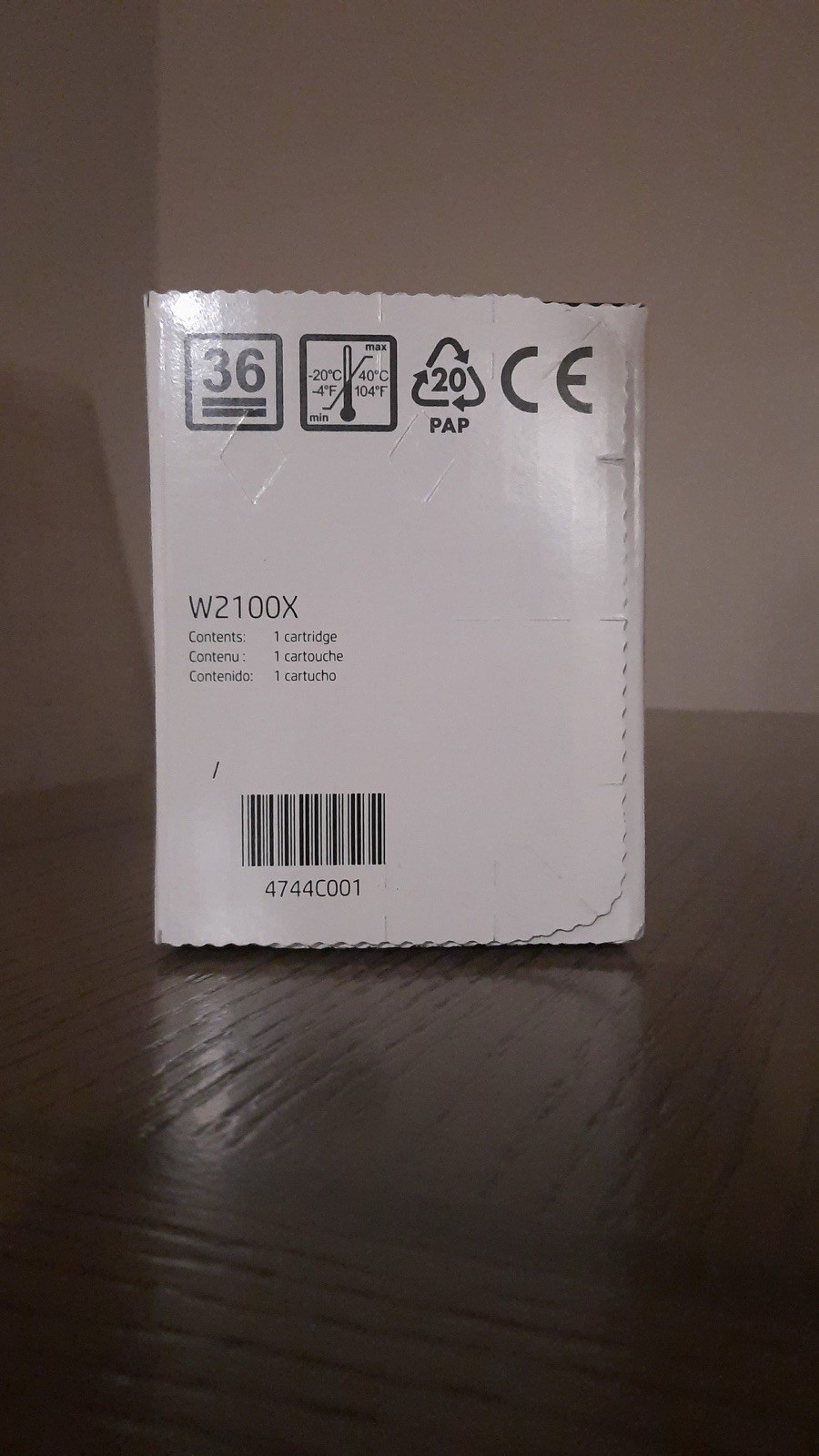 HP 210X Black Original LaserJet Toner Cartridge, ~7,500 Pages, W2100X