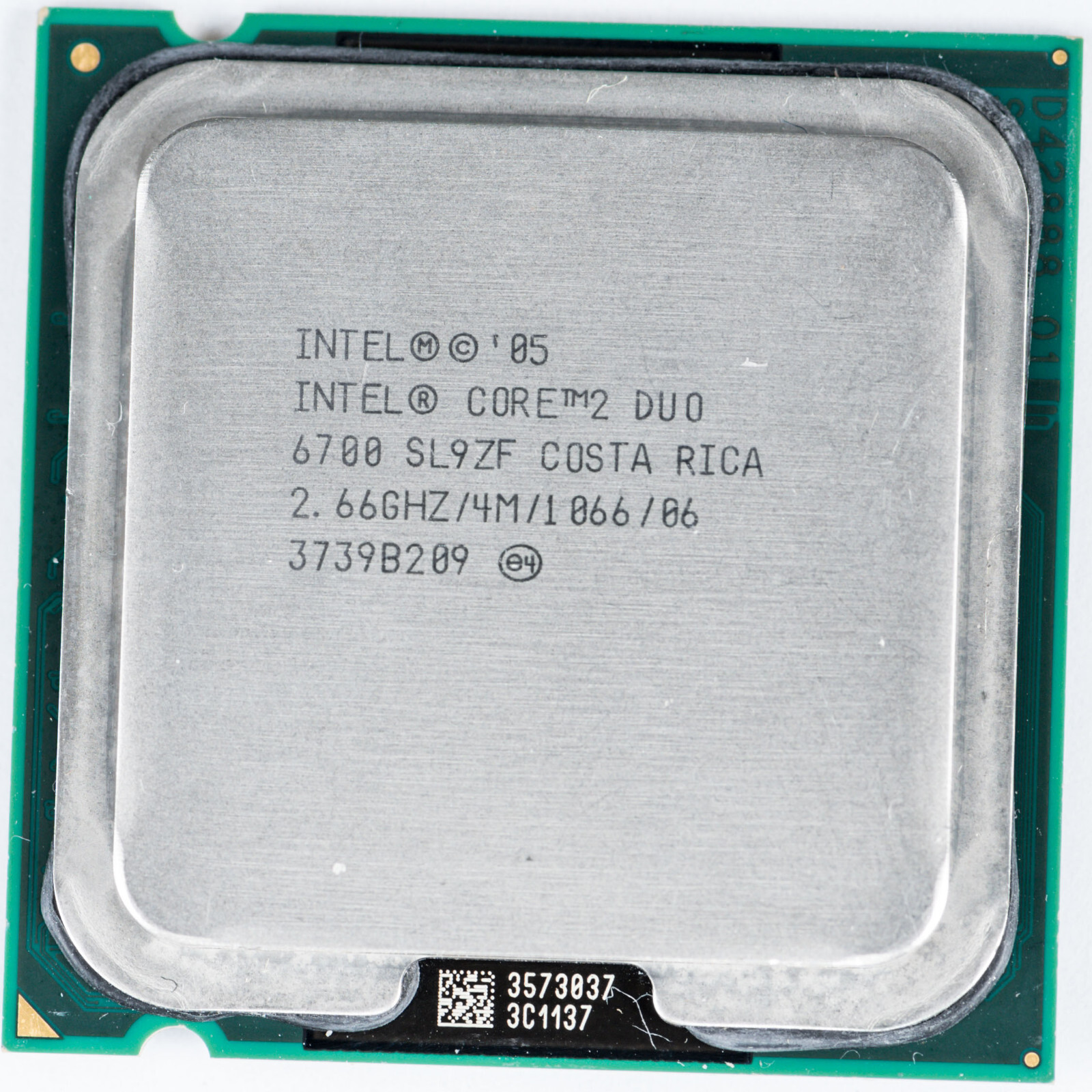 Intel Core 2 Duo E6700 LGA775 2.66GHz Dual Core Processor Conroe 65nm 4MB 65W