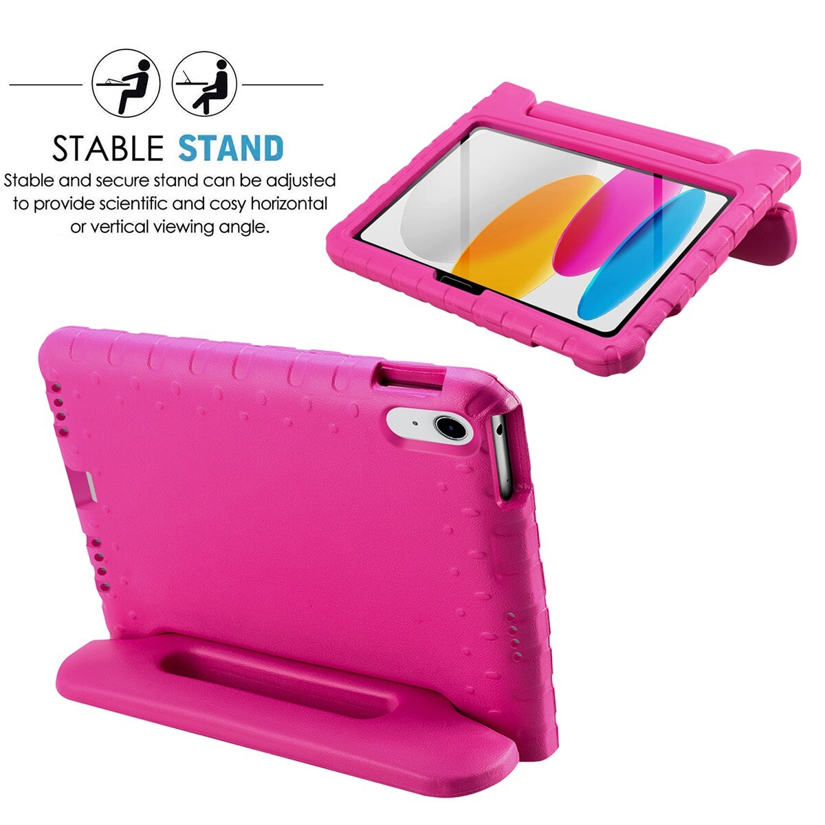 For Apple iPad A16 A3354/A3355 11″ Tablet Case Shockproof Heavy Duty Stand Cover
