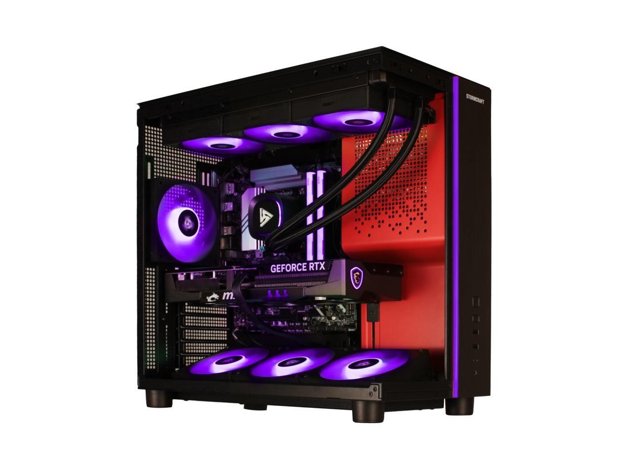 STORMCRAFT Gaming PC PHANTOM INTEL Core Ultra 7 265F NVIDIA RTX 5080 – AI Powere