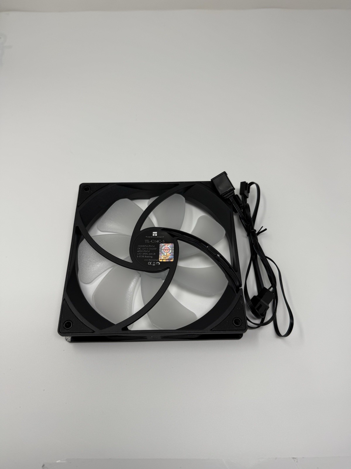 TL-C14C-S CPU Fan,with High Speed 1500RPM,140MM Quiet PWM Fan,Computer Case C…