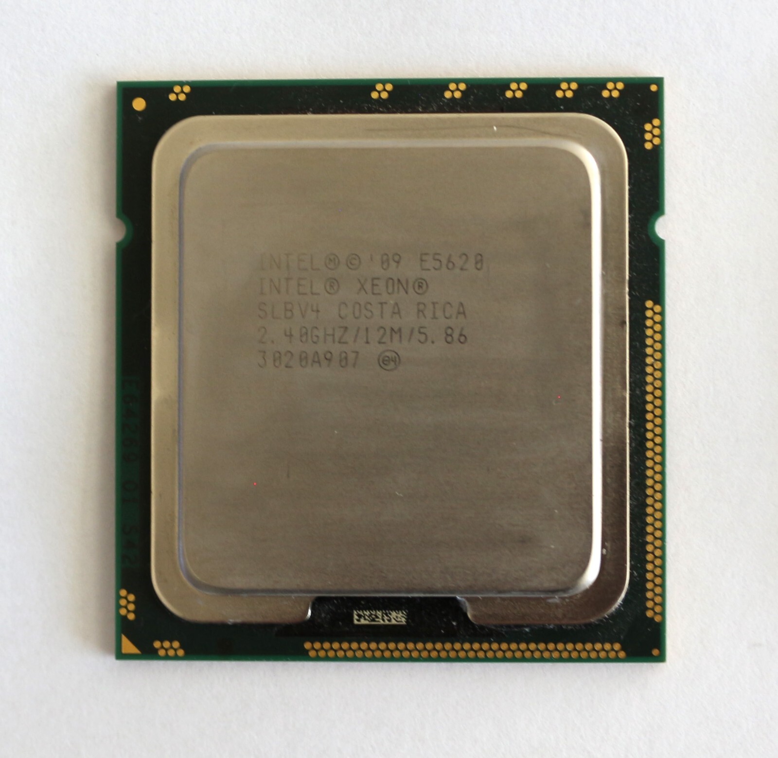 Lot of 2 Intel Xeon E5620 2.4 GHz LGA 1366 Server CPU Processor SLBV4