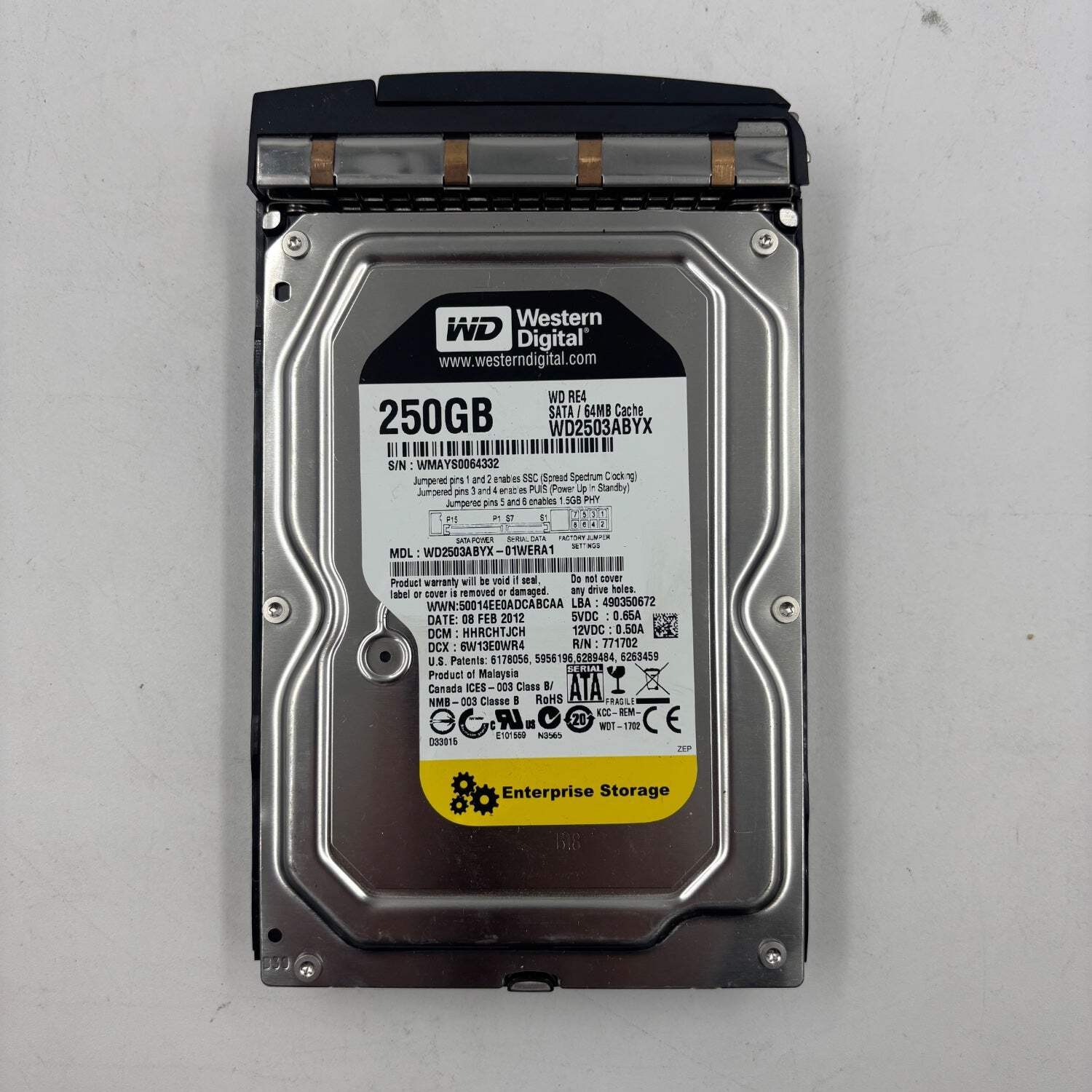 Western Digital Hard Drive Internal HDD 250GB HDD WD2503ABYX