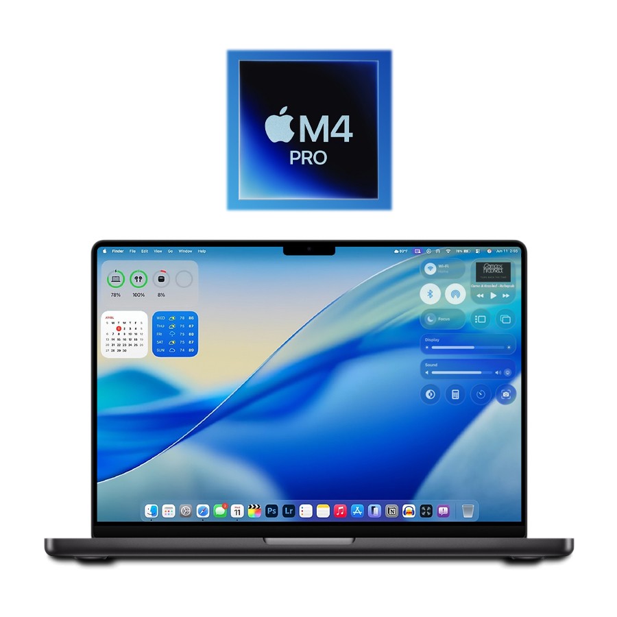 2024 Apple 90%+ M4 Pro MacBook Pro 16.2″ 24GB/512GB SSD (Black) A3403 w/Warranty