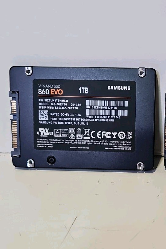 Choice Of Samsung 840, 850 Or 860 – 256G, 512G Or 1Tb SSD Drives. All Tested.