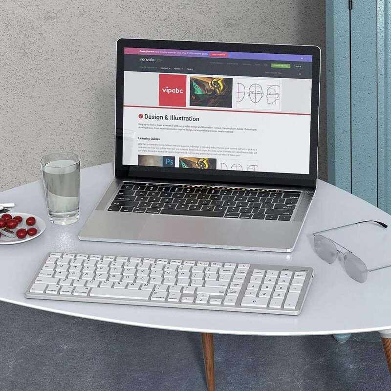 OS bluetooth Wireless Keyboard For Macbook iMac MAC WINDOWS and Android System