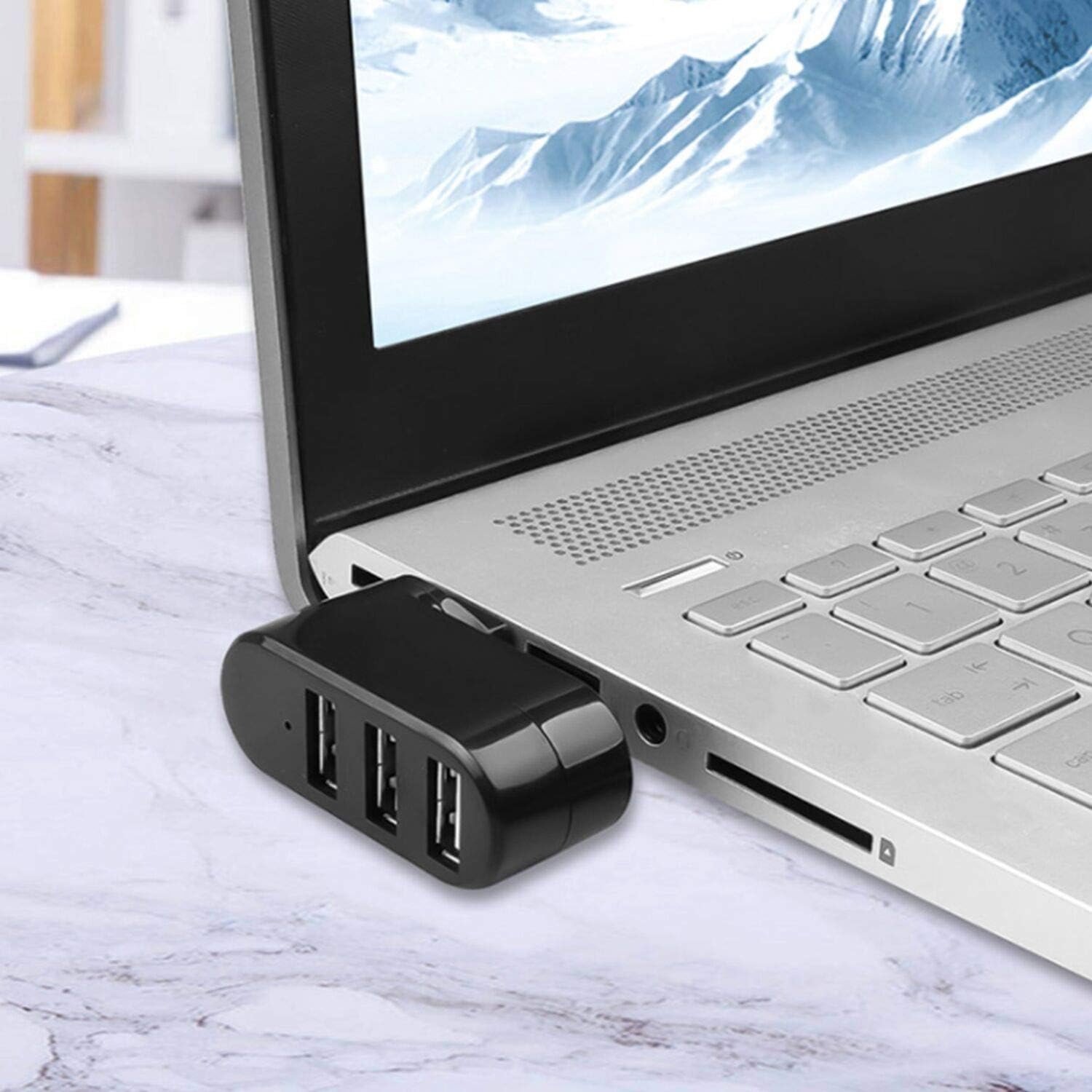 3 Port High Speed USB 3.0 Multi HUB Splitter Expansion Desktop PC Laptop lot