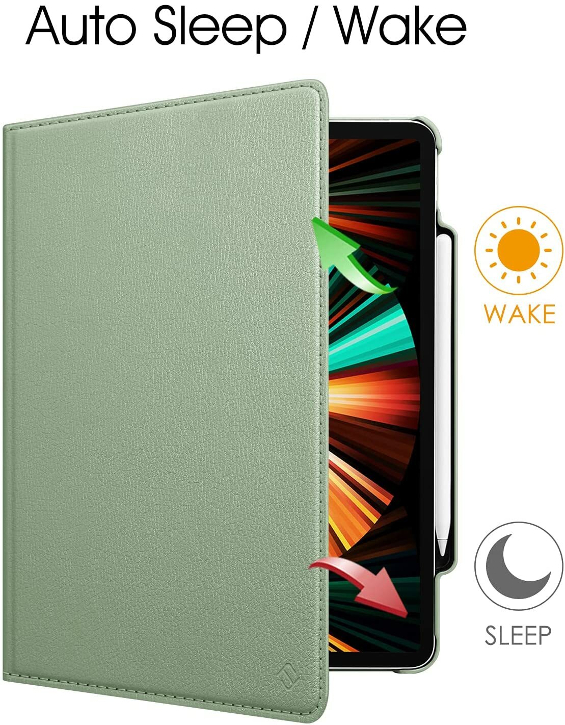 360 Degree Rotating Case Stand Cover for Apple iPad 9th/iPad Pro 11 /12.9 2022