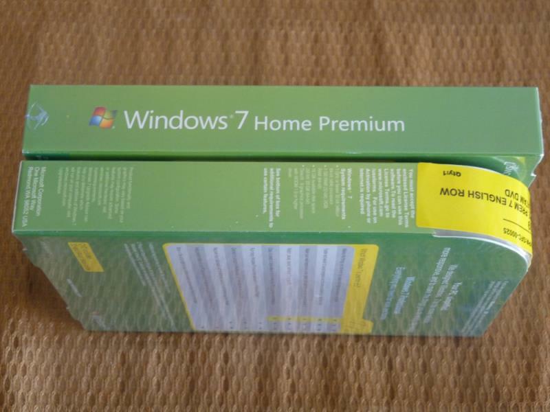 Microsoft Windows 7 Home Premium 32 AND 64 Bit  Full Version DVD