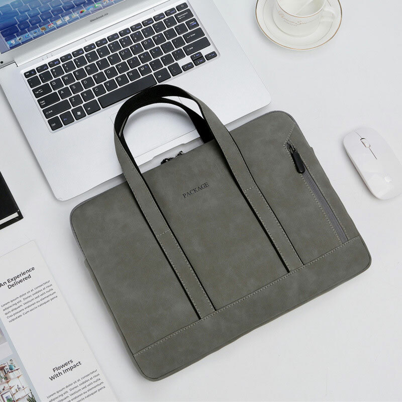 Laptop Handle Bag Notebook Tote Pouch 13″14″15.6″ Faux Suede Cover For Asus Sony