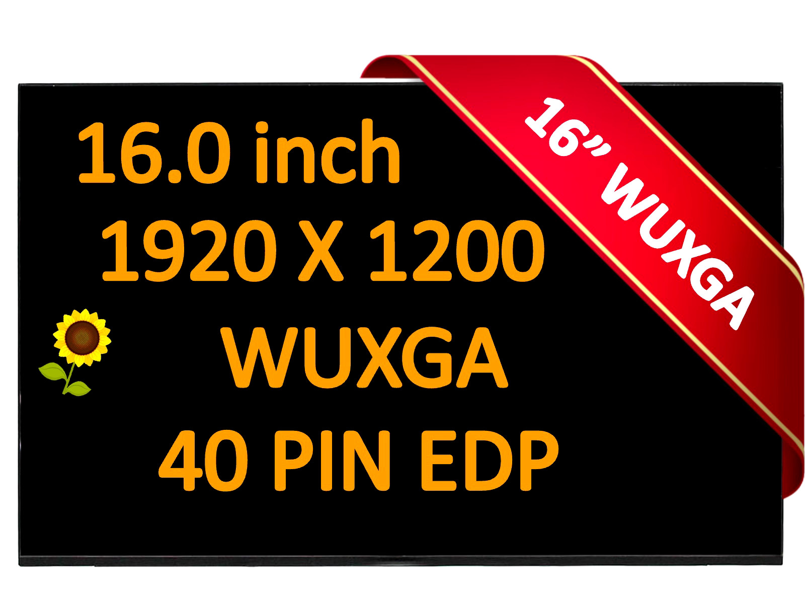NE160WUM-NX2 V18.0 16″ 1920×1200 LCD Screen 40 pins IPS NE160WUM-NX6 V18.0 New