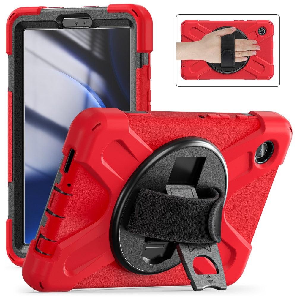 for Galaxy Tab A9+ 11 Case / Samsung Tab A11 Plus 11 cover PC+Silicone – Black