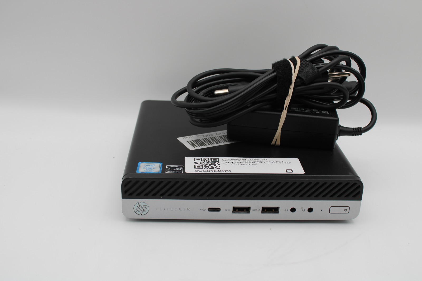 HP EliteDesk 800 G3 35W Mini i7-7700T @ 2.9 GHz 8GB RAM 256GB SSD No OS