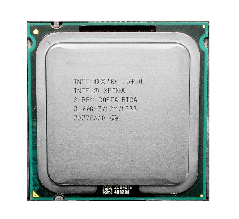 Intel Xeon E5450 SLANQ 3.00GHz 12MB Cache 1333MHZ Bus LGA 771/Socket J Quad-Core