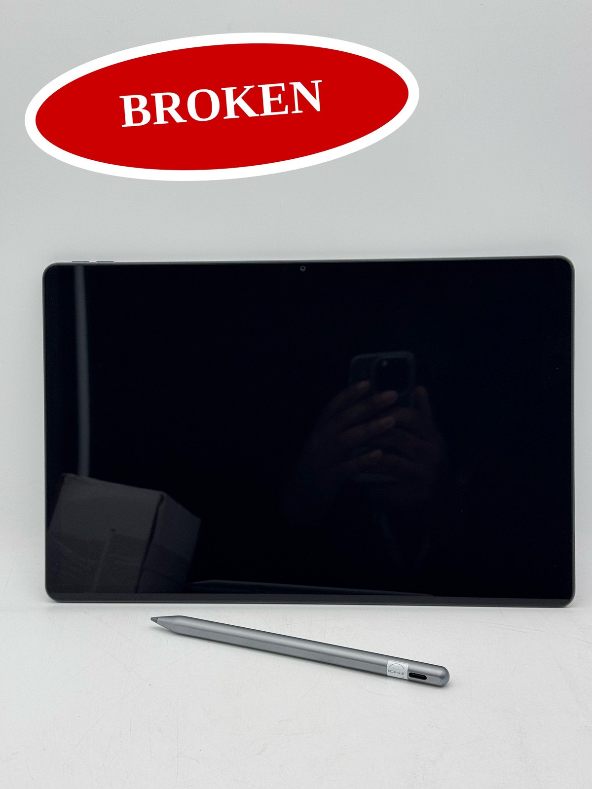 (BROKEN) Lenovo Tab P12 Tablet 12.7in 3K 8GB 128GB Android 13 Gray