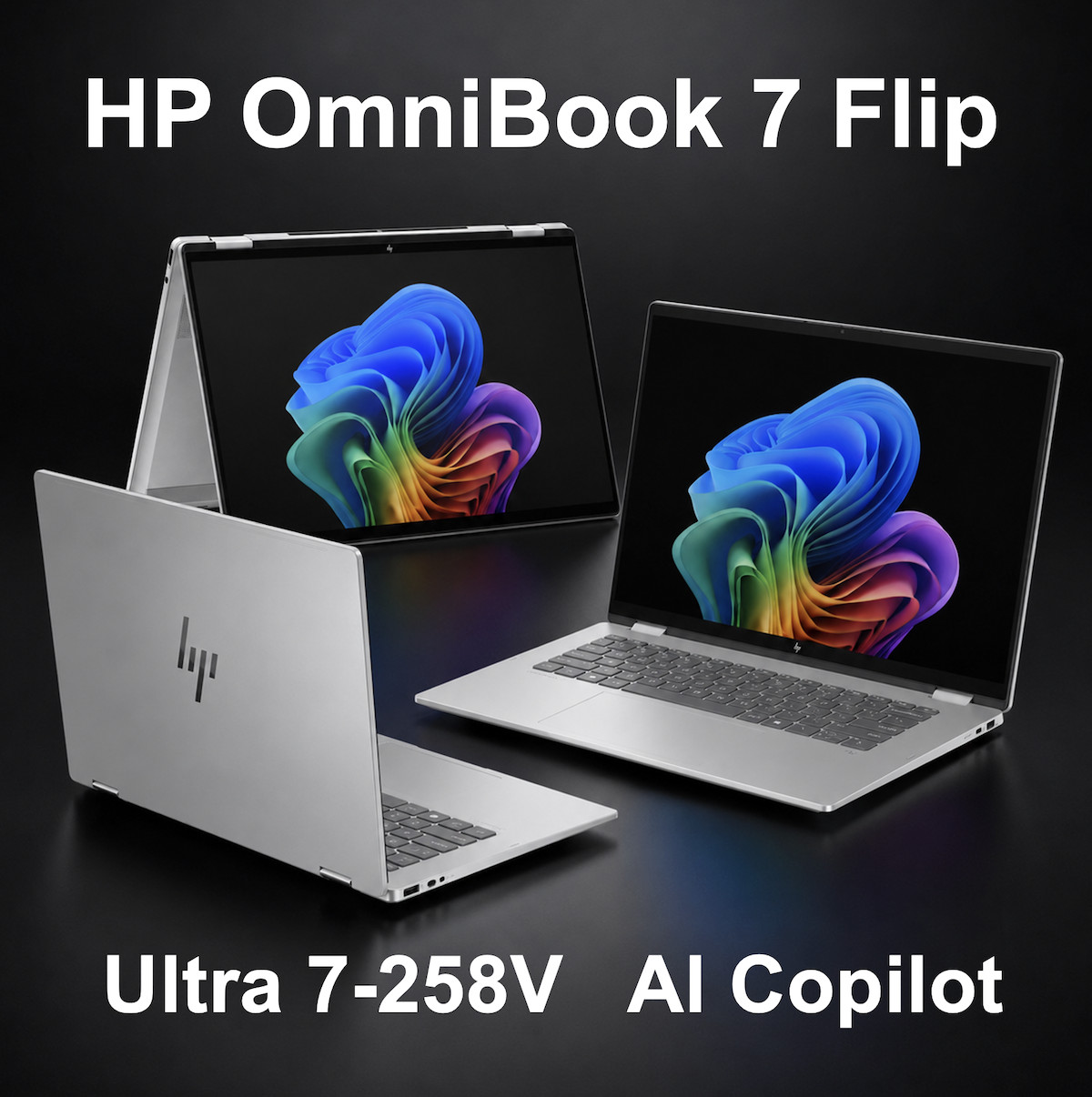 HP OmniBook 16.0″ 1920×1200 Intel Ultra 7 258V 32GB RAM 2TB SSD Windows 11 Pro