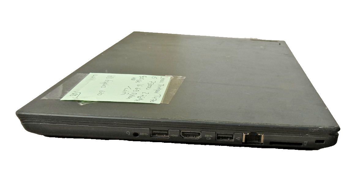 Lenovo ThinkPad T470s 14″ Core i5-7300U 2.6GHz 16GB RAM 500GB HDD WIN11